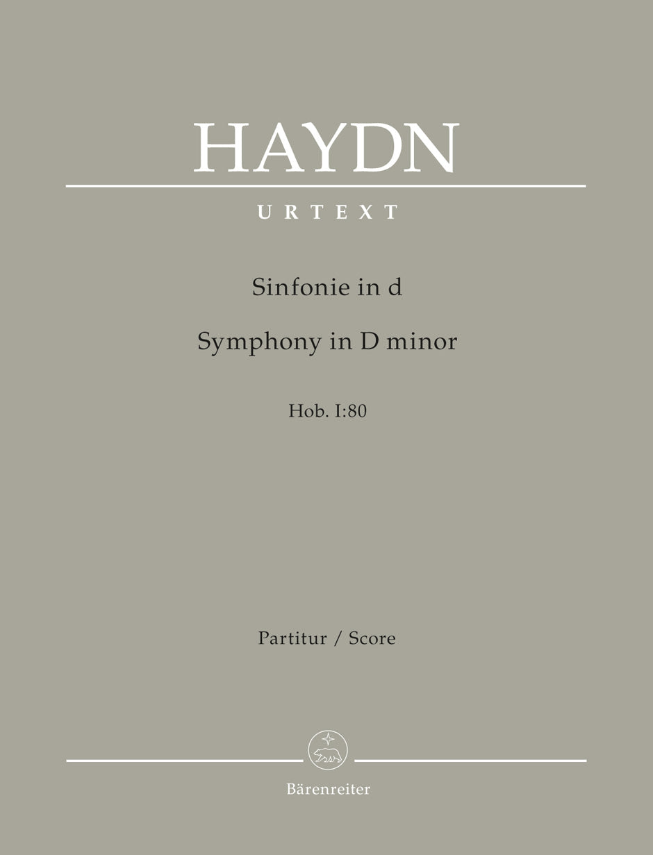 Haydn Symphony 80 d-Moll Hob. I:80