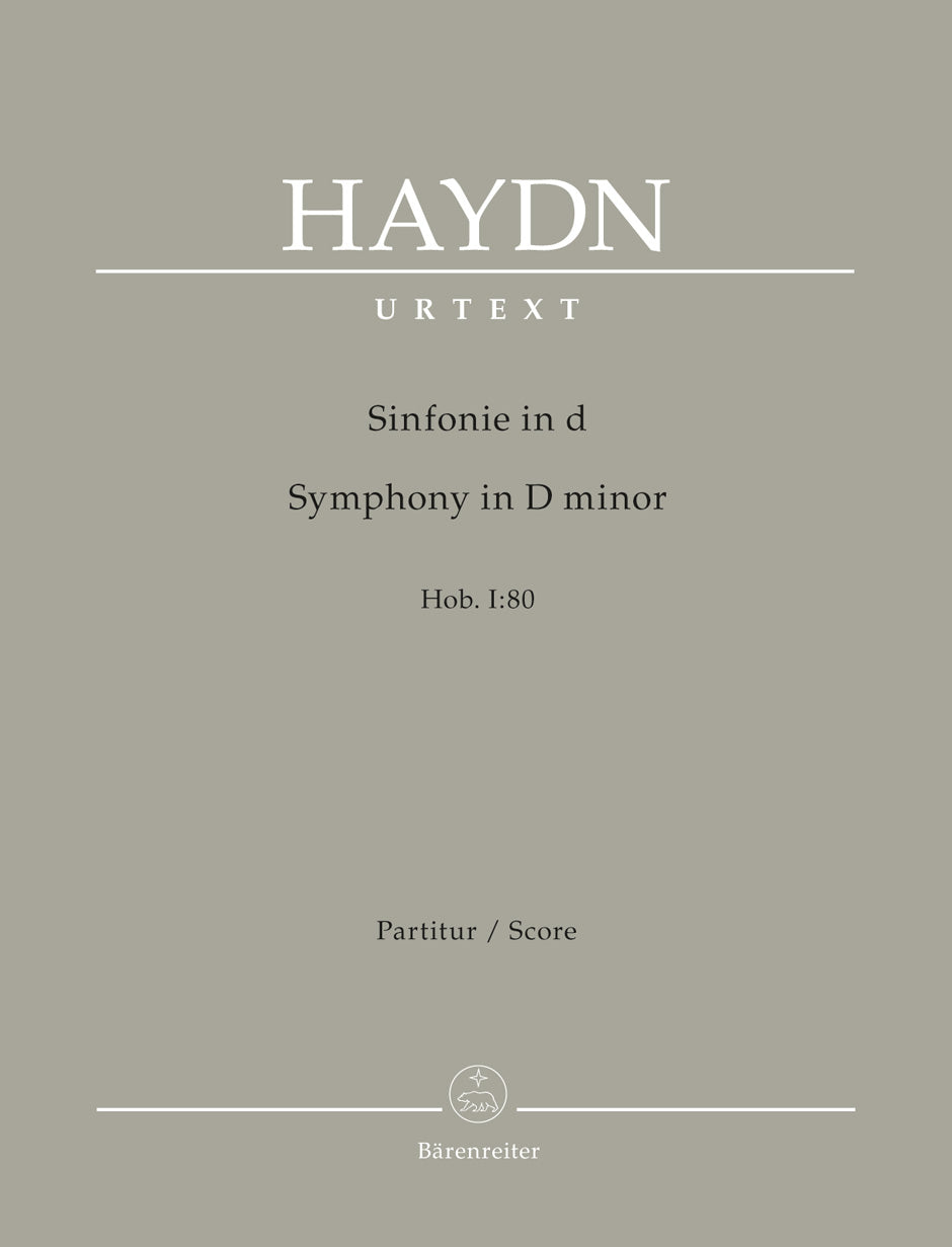 Haydn Symphony 80 d-Moll Hob. I:80