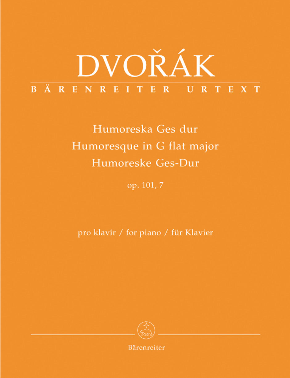 Dvorak Humoresque G-flat major op. 101 No. 7