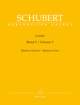 Schubert Lieder, Band 9 (Middle Voice)