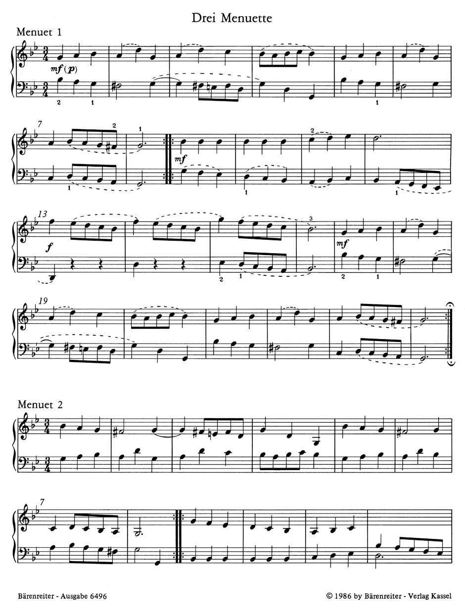 Bach - Händel - Mozart Piano Pieces