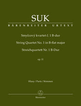 Suk String Quartet No 1 in B flat major Opus 11