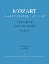 Mozart Missa longa C major K. 262 (246a)