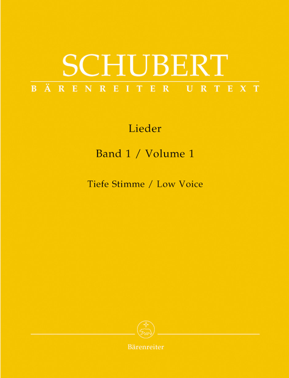 Schubert Lieder, Volume 1 (low voice)