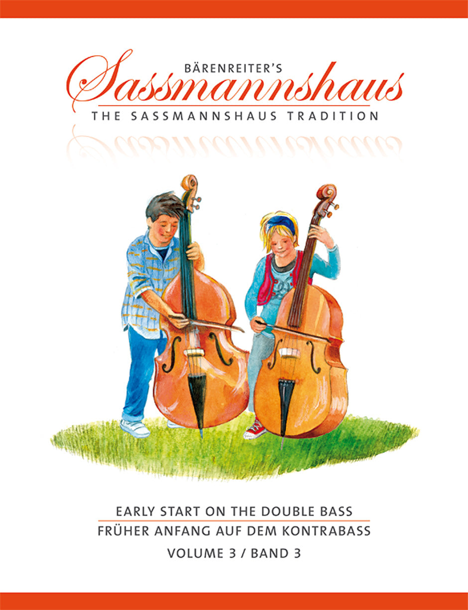 Sassmannshaus Early Start on the Double Bass, Volume 3
