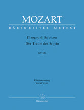 Mozart Il sogno di Scipione - Der Traum des Scipio KV 126 -Azione teatrale-