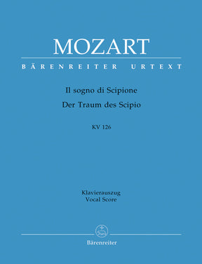 Mozart Il sogno di Scipione - Der Traum des Scipio KV 126 -Azione teatrale-