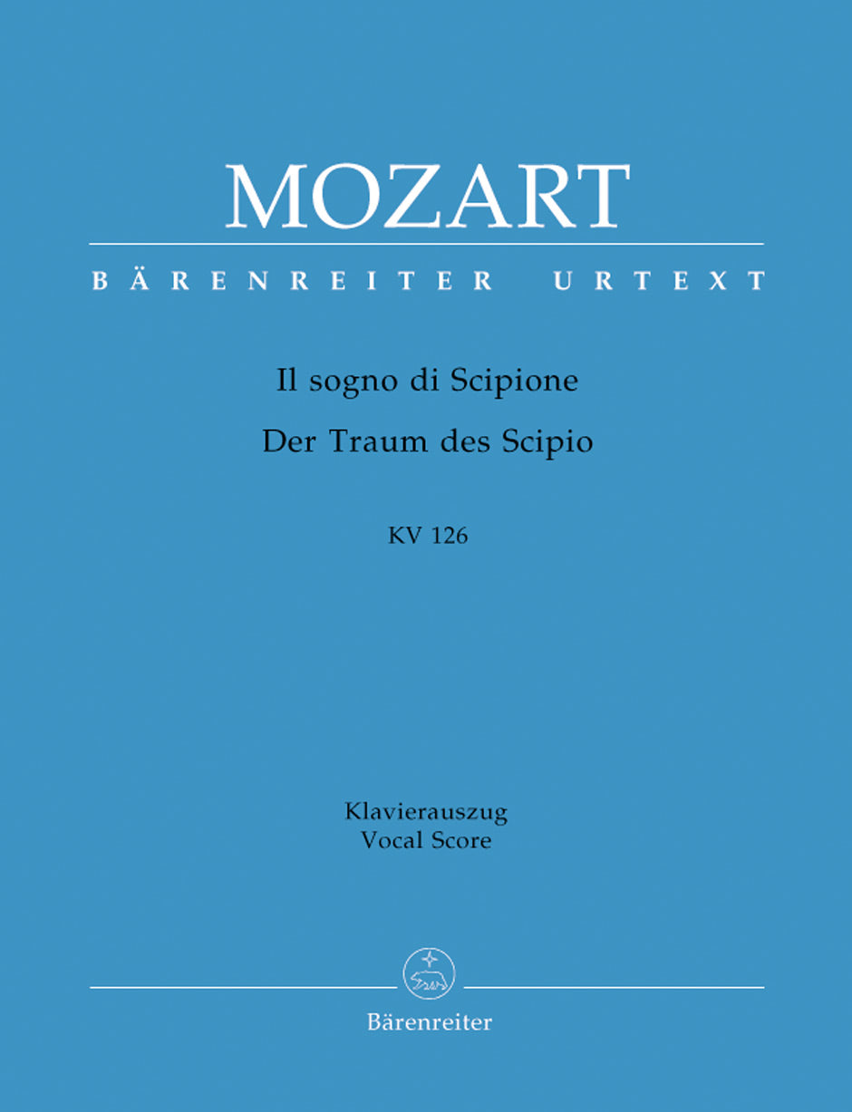 Mozart Il sogno di Scipione - Der Traum des Scipio KV 126 -Azione teatrale-