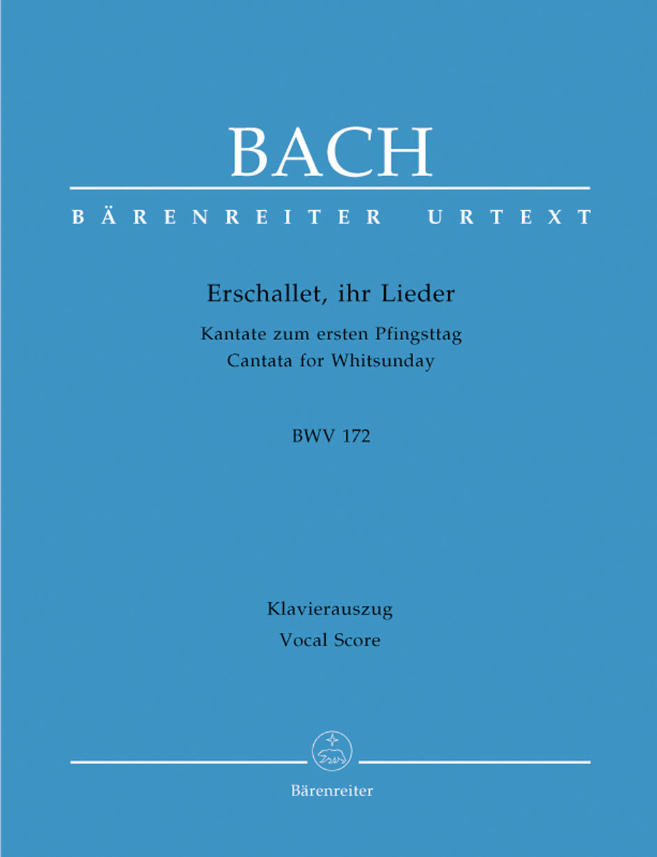 Bach Erschallet, ihr Lieder BWV 172 -Cantata for Whitsunday- (C major version)