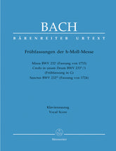 Bach Early Versions of the Mass B minor BWV 232