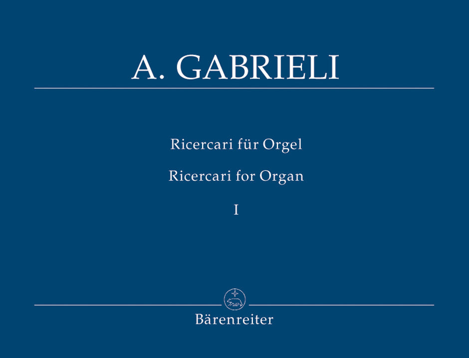 Gabrieli Ricercari für Orgel (Band 1)