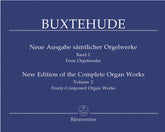 Buxtehude New Edition of the Complete Organ Works - Volume 2 Freely Composed Organ Works