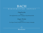 Bach Organ Works, Volume 2 -The Organ Chorale Preludes from the Leipzig Autograph-