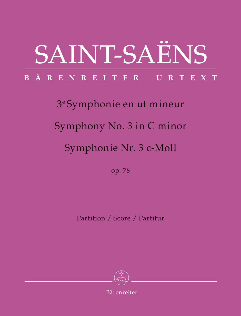 Saint-Saens Symphony Nr. 3 C minor op. 78
