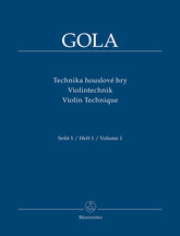 Gola Violin Technique, Volume 1