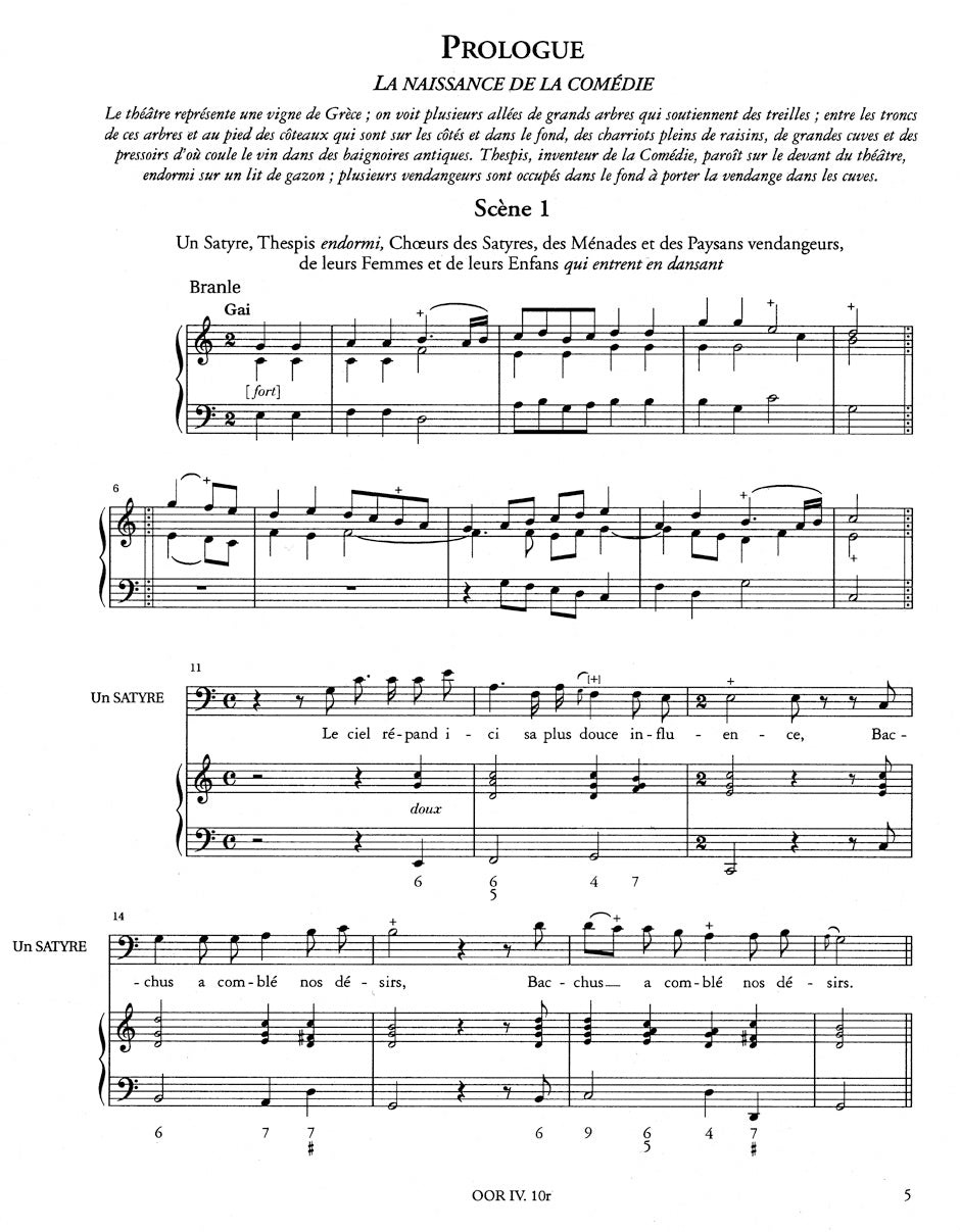 Rameau Platée -Ballet buffon en un prologue et trois actes-