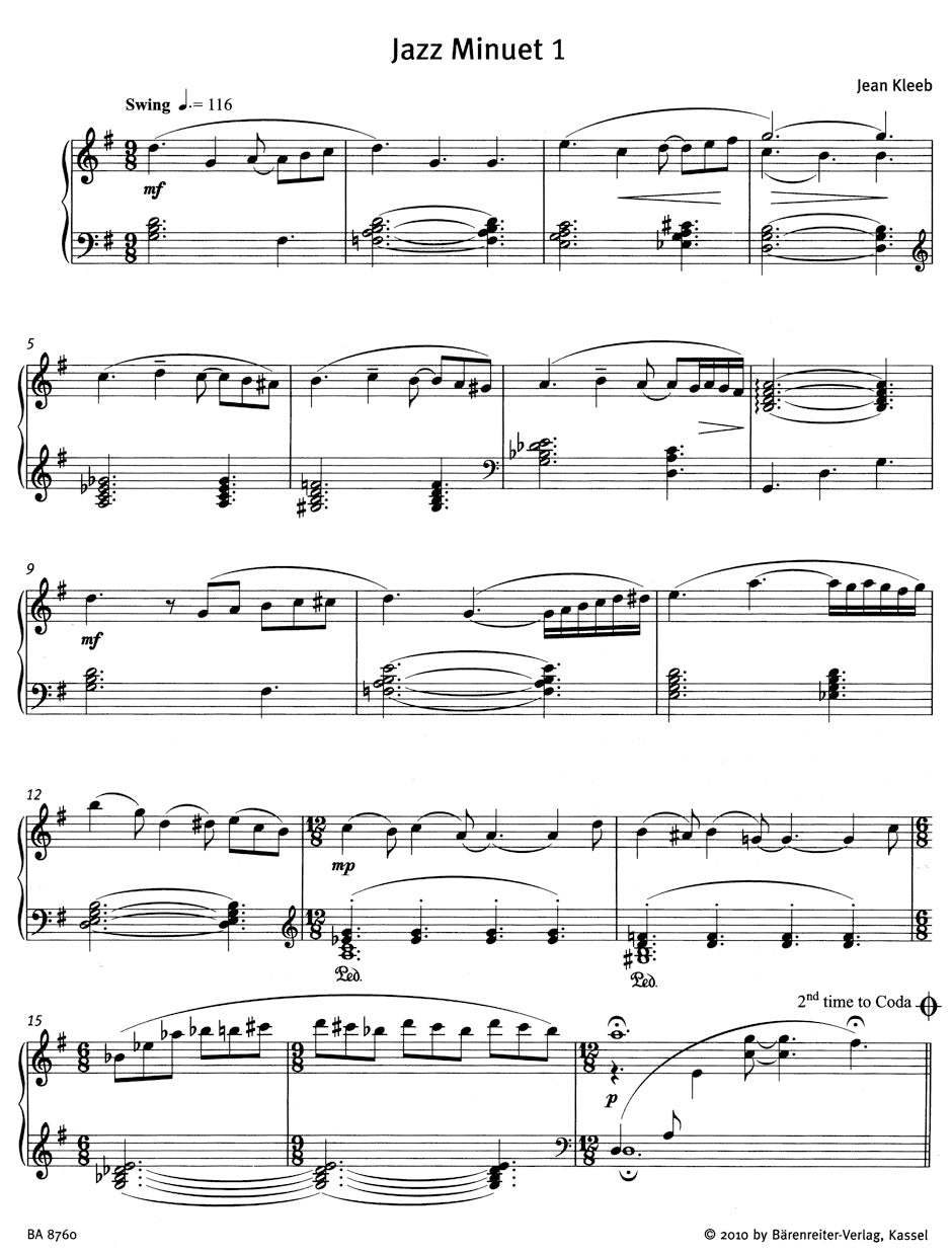 Classic Goes Jazz: 13 Jazzy Arrangements