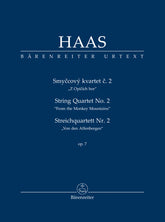 Haas String Quartet no. 2 op. 7 "From the Monkey Mountains"