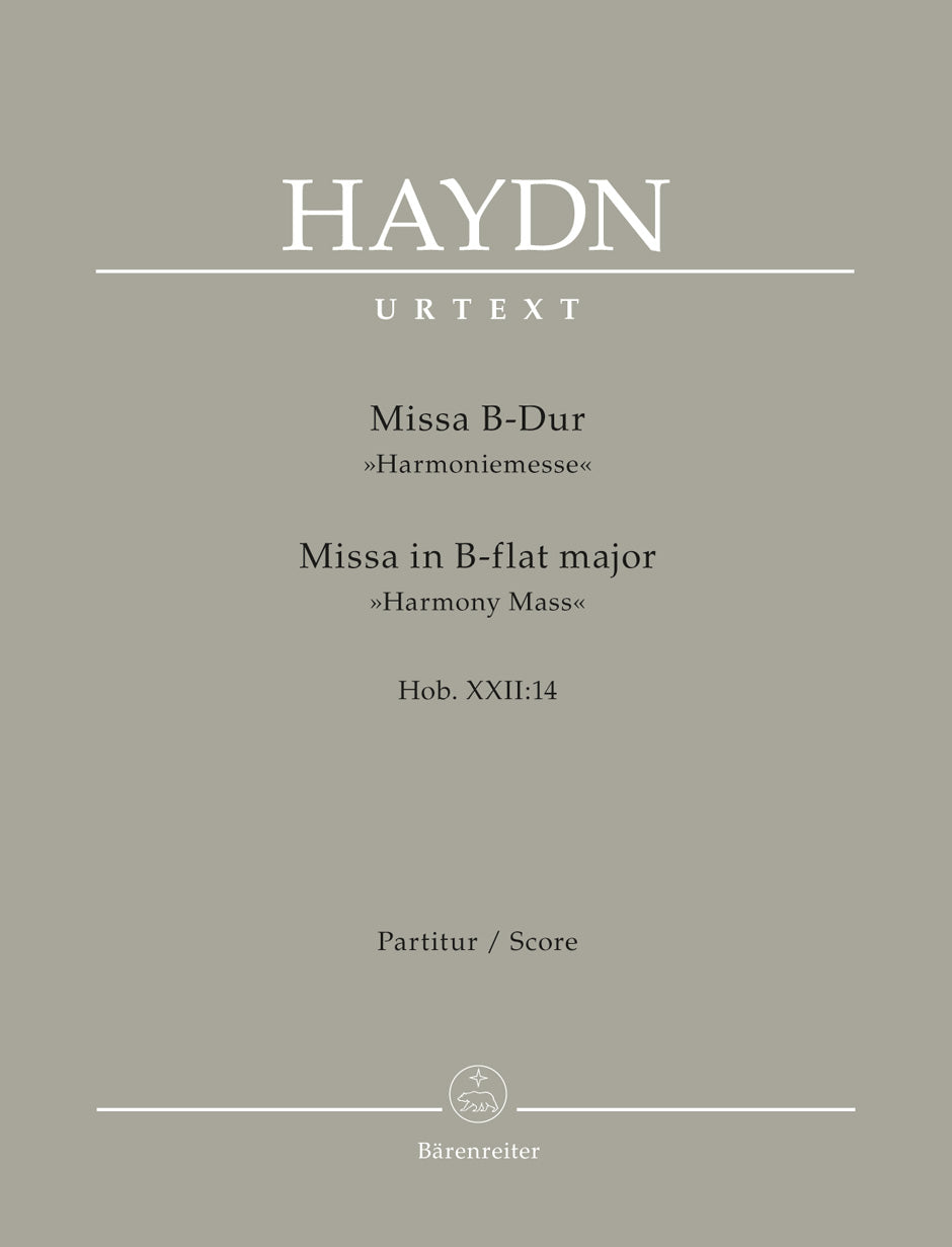 Haydn Missa in B-flat major Hob.XXII:14 "Harmony Mass"