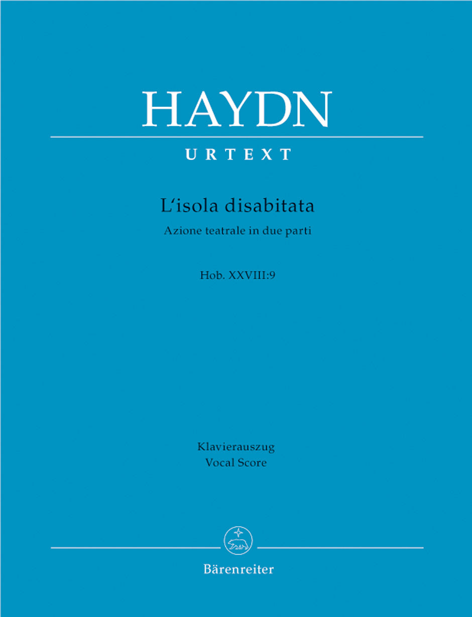 Haydn L'isola disabitata (Die wüste Insel) Hob.XXVIII:9 -Azione teatrale in due parti-