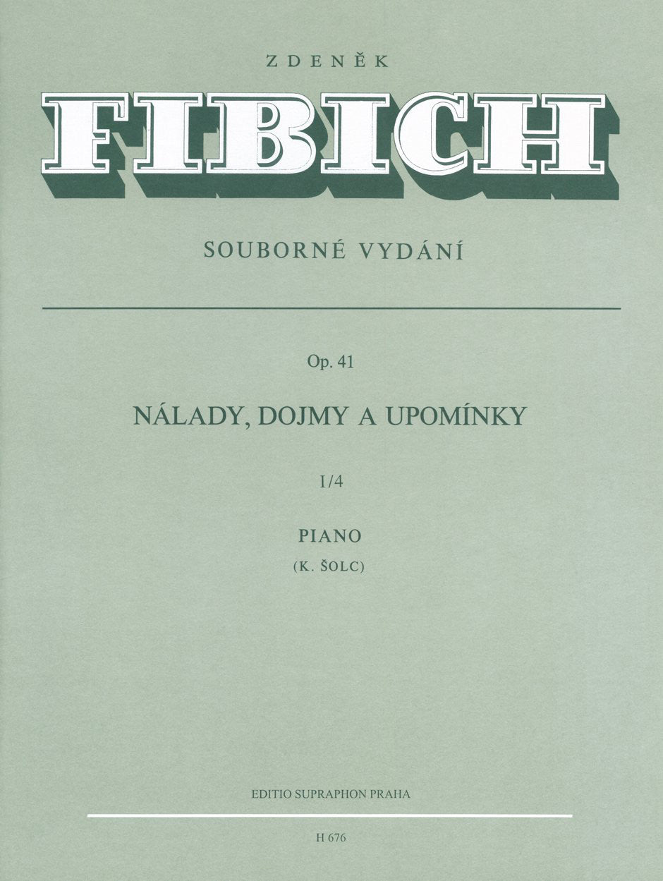 Fibich Stimmungen, Eindrucke und Erinnerungen op. 41 No. 4