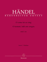 Handel O come let us sing HWV 253