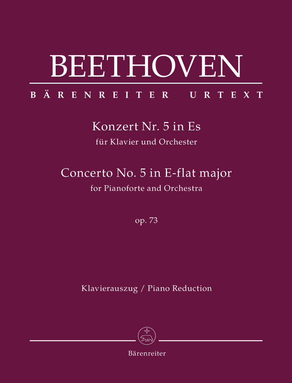 Beethoven Concerto for Pianoforte and Orchestra Nr. 5 E-flat major op. 73