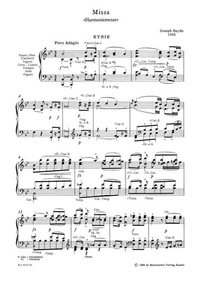Haydn Missa B-flat major Hob.XXII:14 "Harmony Mass"