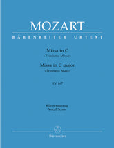 Mozart Missa C major K. 167 "Trinitatis Mass"