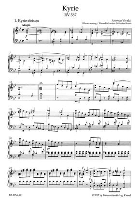 Vivaldi Kyrie RV 587 (Arrangement for Choir SSAA)