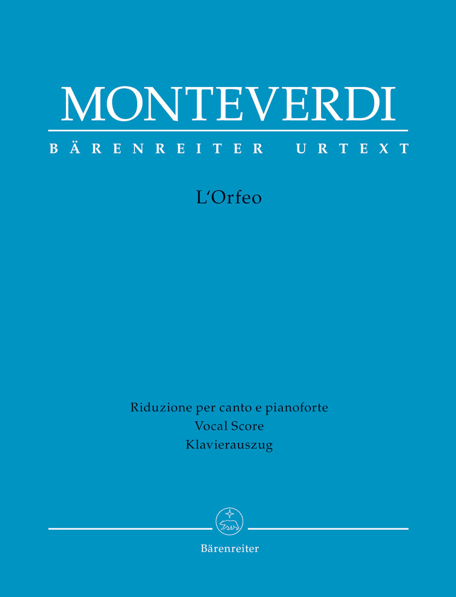 Monteverdi L'Orfeo -Favola in musica in one prologue and five acts-
