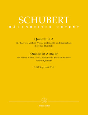 Schubert Quintet in A major Opus Posthumous 114 D 667 (Trout)