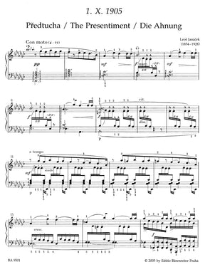 Janacek 1. X. 1905 for Piano "Sonata"