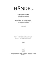 Handel Concerto for Harp and Orchestra B-flat major op. 4/6 HWV 294 Solo Harp Part