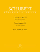 Schubert Piano Sonatas Volume 3