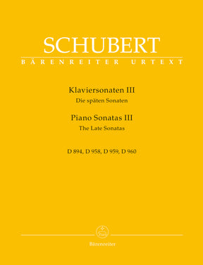 Schubert Piano Sonatas Volume 3