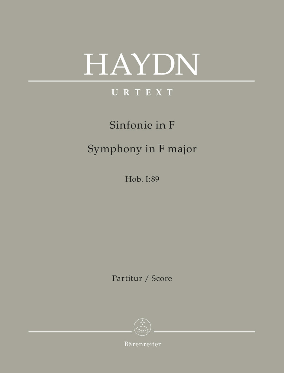 Haydn Symphony F major Hob. I:89