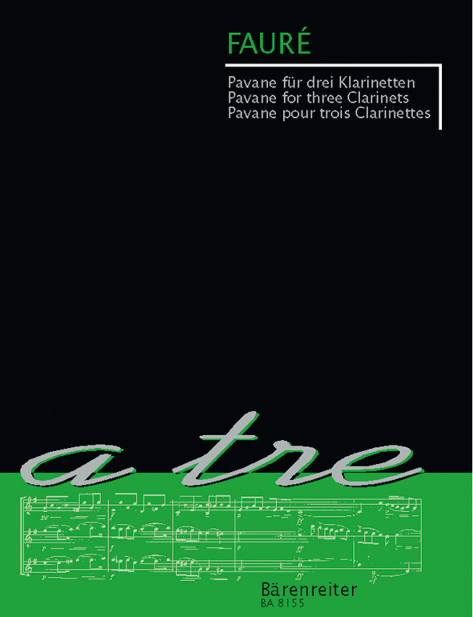 Faure Pavane for Three Clarinets