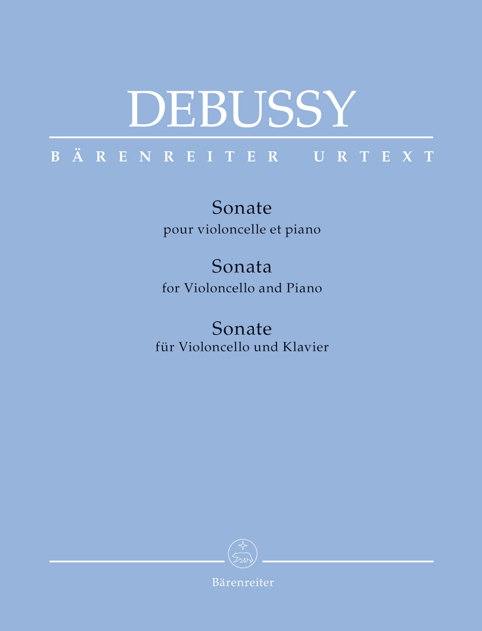Debussy Sonata for Violoncello and Piano
