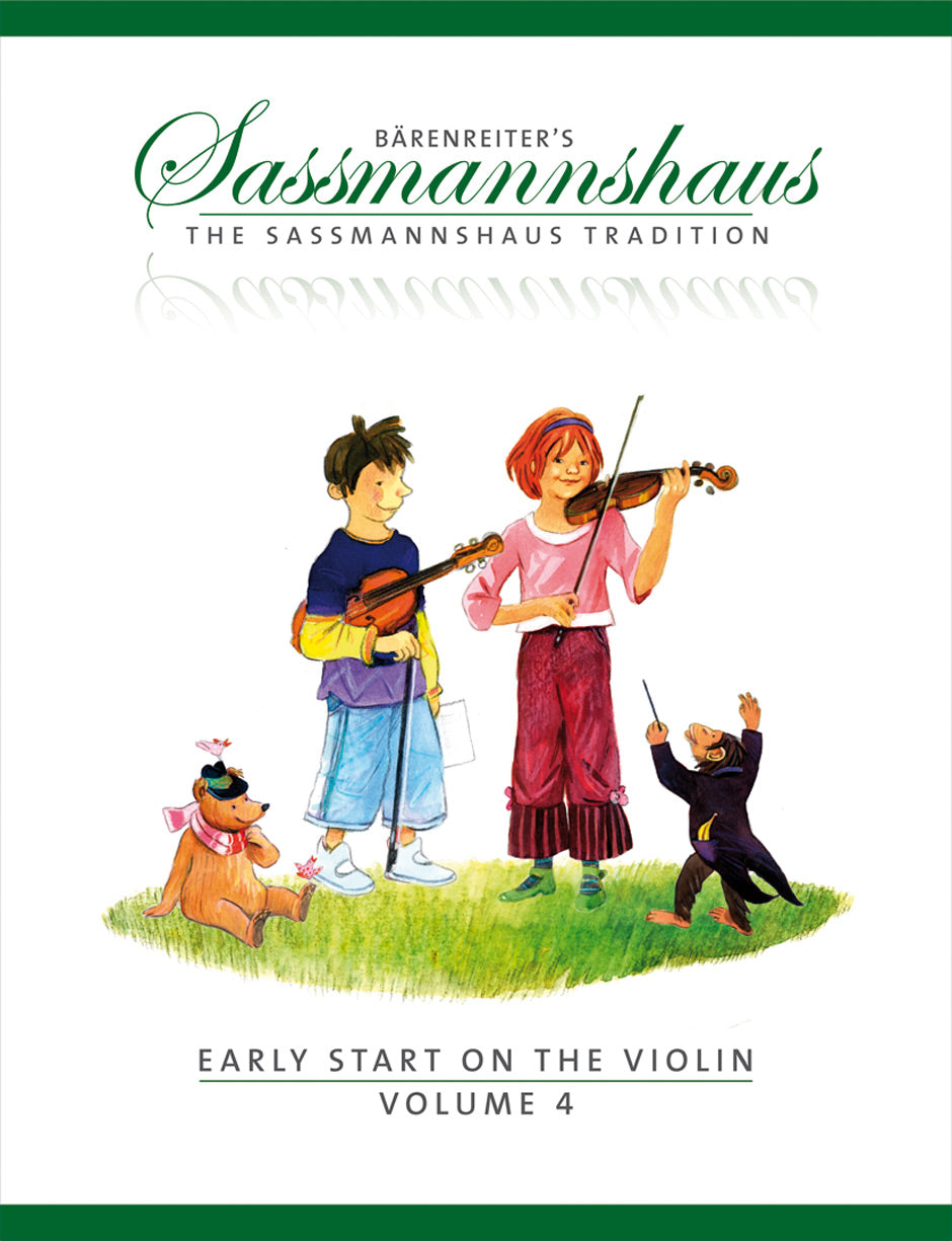 Sassmannshaus - Early Start on the Violin, Volume 4