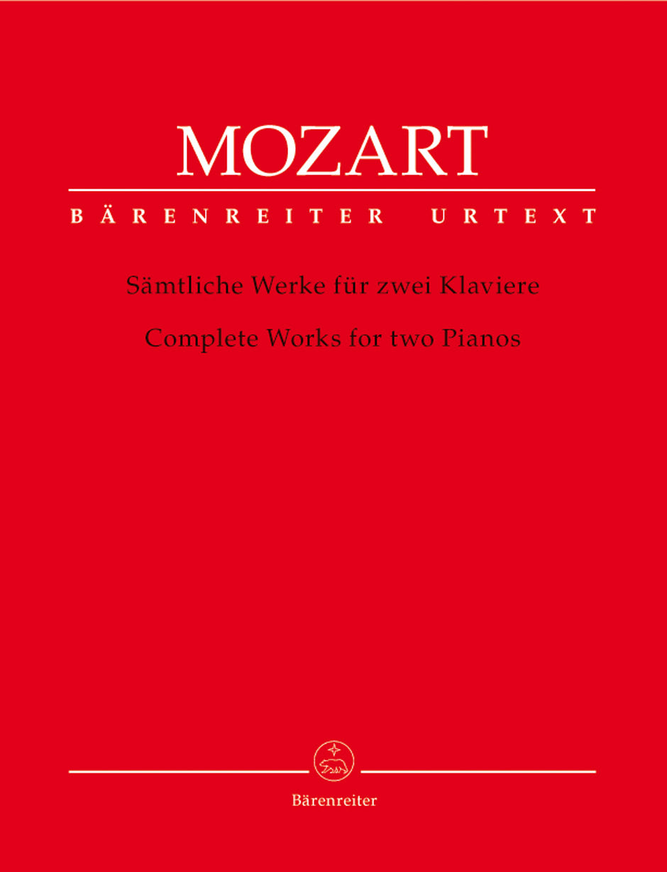 Mozart Complete Works for Two Pianos