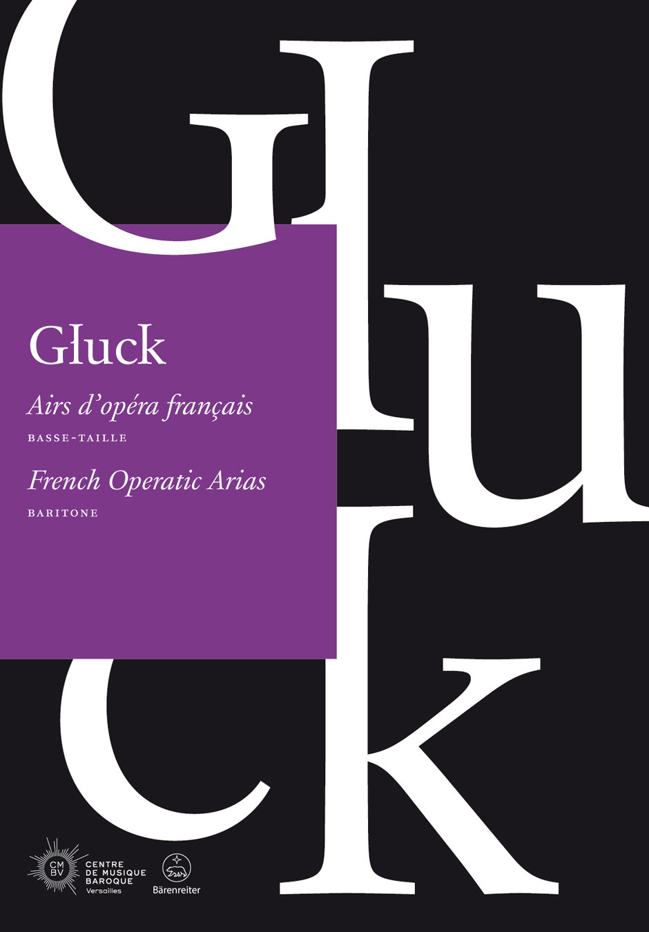 Gluck Operatic Arias for Baritone