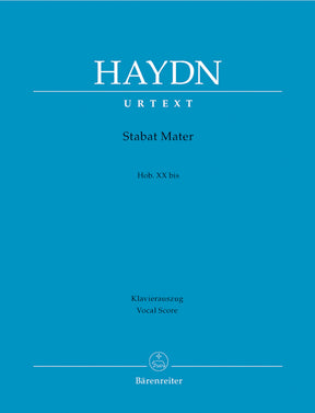 Haydn Stabat Mater Hob. XX to -Oratorio (funeral music), versions from 1767 and 1803-