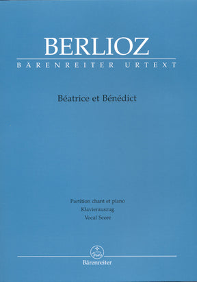 Berlioz Béatrice et Bénédict Hol. 138 -Opéra-comique- Vocal Score