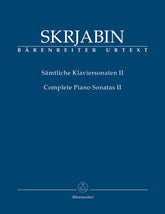 Scriabin Complete Piano Sonatas, Volume II