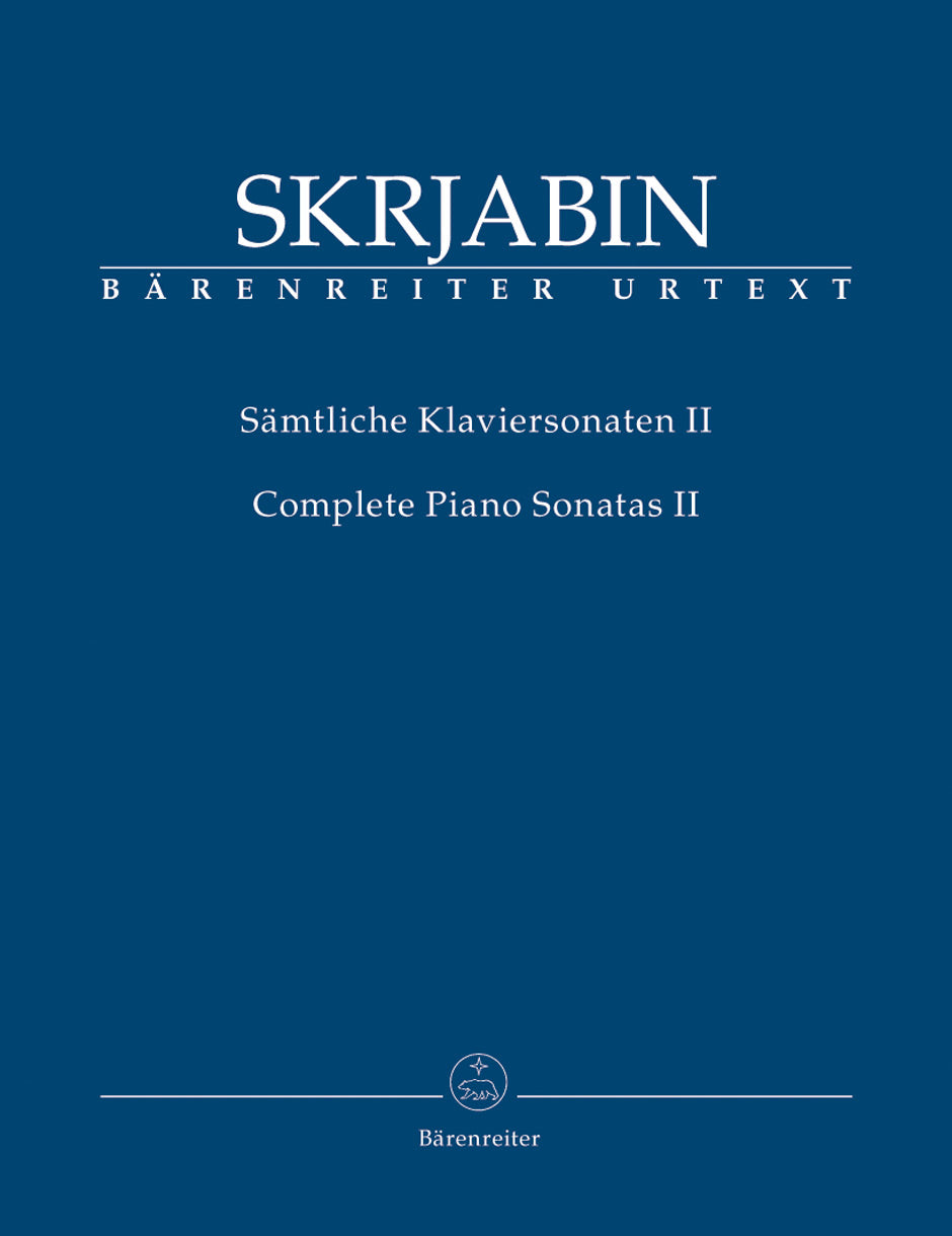 Scriabin Complete Piano Sonatas, Volume II