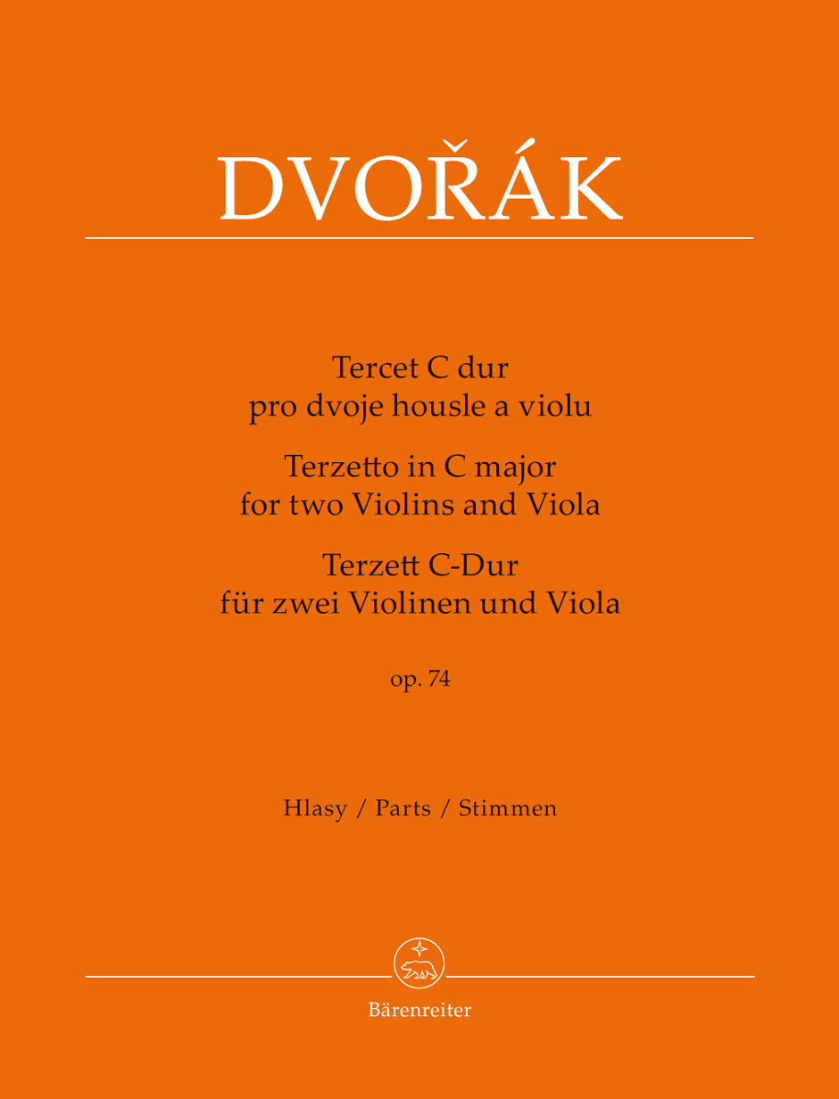 Dvorak Terzetto in C major Opus 74