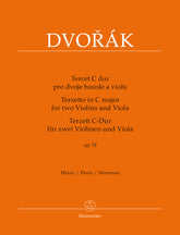 Dvorak Terzetto in C major Opus 74