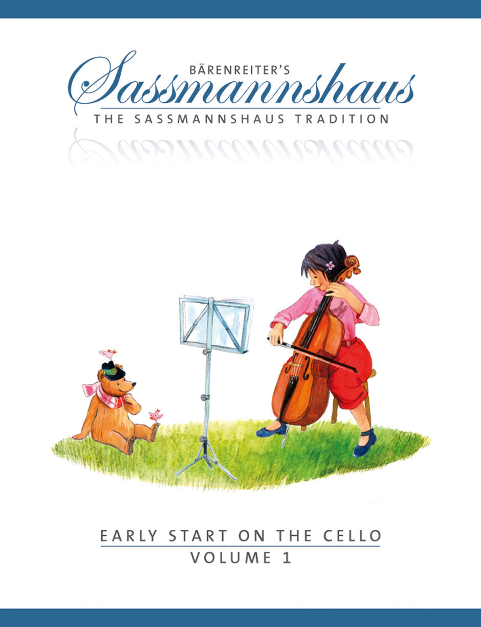Sassmannshaus Early Start on the Cello, Volume 1 -A cello method for children age vier and older-
