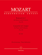 Mozart Concerto for Piano and Orchestra No. 25 C major K. 503 (Piano Reduction)